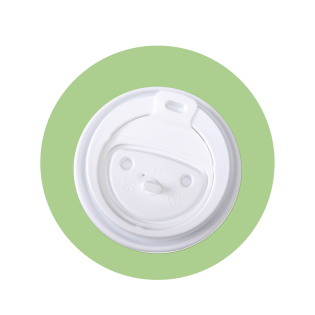 Smiling Hot Cup Lid